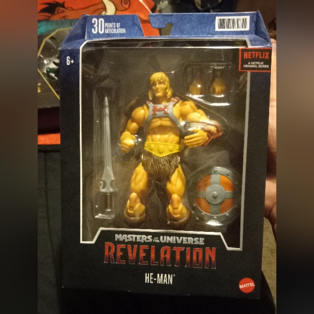 He man action figure new